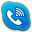 Skype Phone Alt Blue Icon 32x32 png